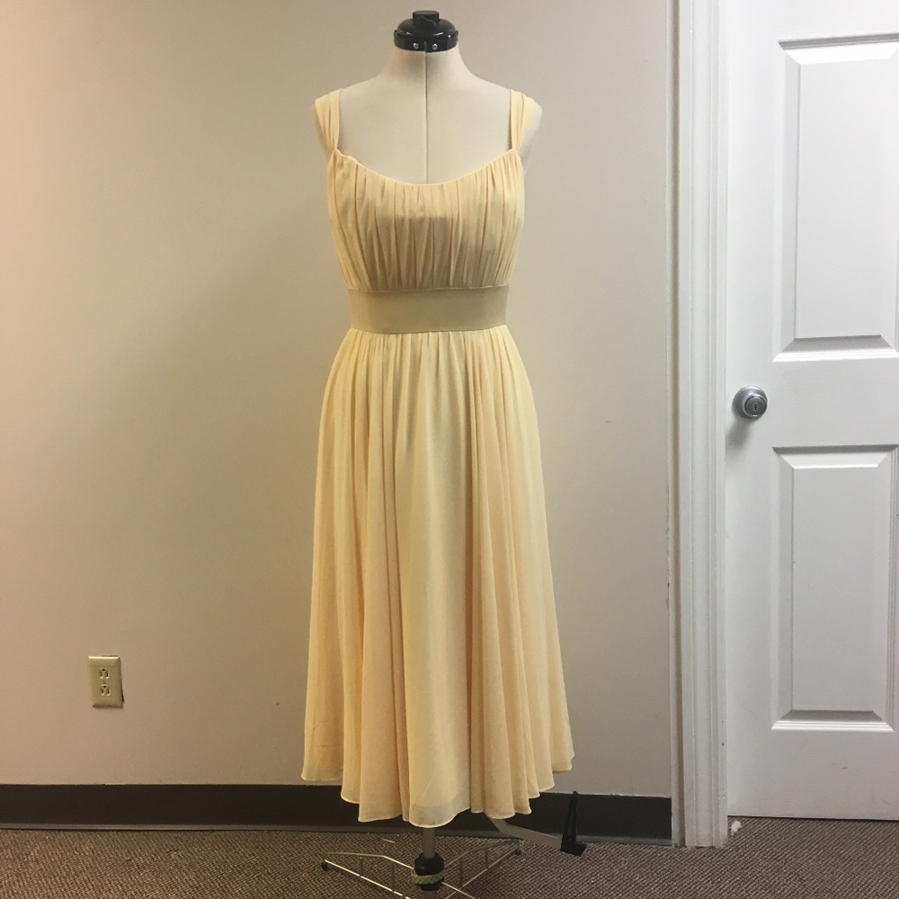 Chiffon Empire Waist Dress